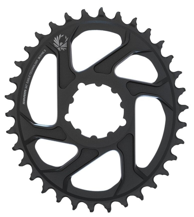 Kettingblad/accessoire SRAM X-SYNC Eagle Oval Chainring Direct Mount 34T