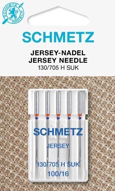 Jehly do šicích strojů Schmetz 130/705 H SUK VES 100 BALL POINT Jehly do šicích strojů
