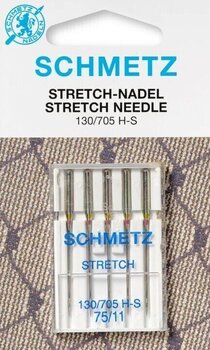 Agulhas para máquinas de costura Schmetz 130/705 H-S VMS 75 Single Sewing Needle - 1