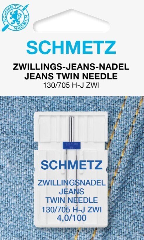 Aiguille pour machine à coudre Schmetz 130/705 H-J ZWI NE 4,0 SES 100 Aiguille pour machine à coudre