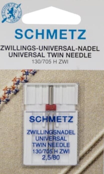 Aiguille pour machine à coudre Schmetz 130/705 H ZWI 2,5 SCS 80 Aiguille pour machine à coudre
