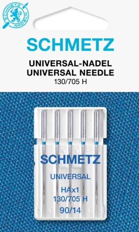 Needles for Sewing Machines Schmetz 130/705 H VDS 90 Single Sewing Needle