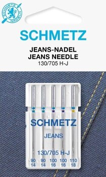 Needles for Sewing Machines Schmetz 130/705 H-J VWS 90-110 Single Sewing Needle - 1
