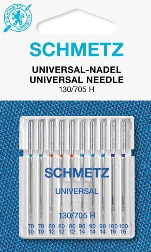 Needles for Sewing Machines Schmetz 130/705 H XKS 70-100 Single Sewing Needle