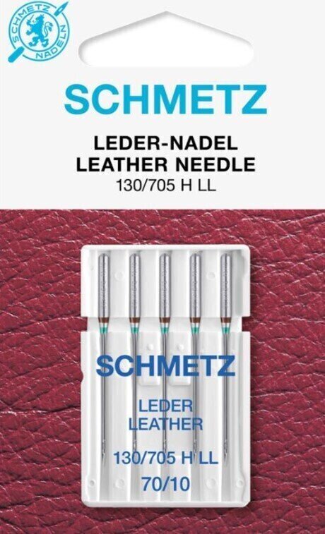 Needles for Sewing Machines Schmetz 130/705 H LL VBS 70 Single Sewing Needle