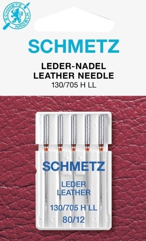 Needles for Sewing Machines Schmetz 130/705 H LL VCS 80 Single Sewing Needle