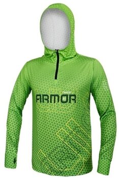 Majica Delphin Majica Hooded Sweatshirt UV ARMOR 50+ Olive S - 1