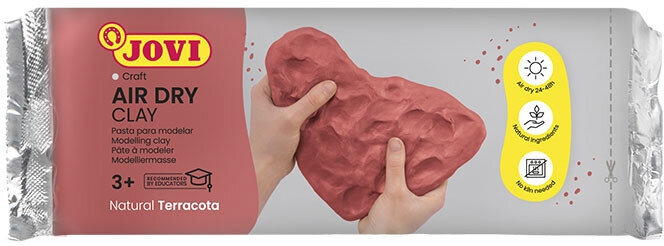 Självtorkande lera Jovi Self-Hardening Modelling Clay Terracotta 250 g