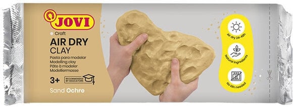 Самосъхнеща глина Jovi Self-Hardening Modelling Clay Orche 250 g - 1