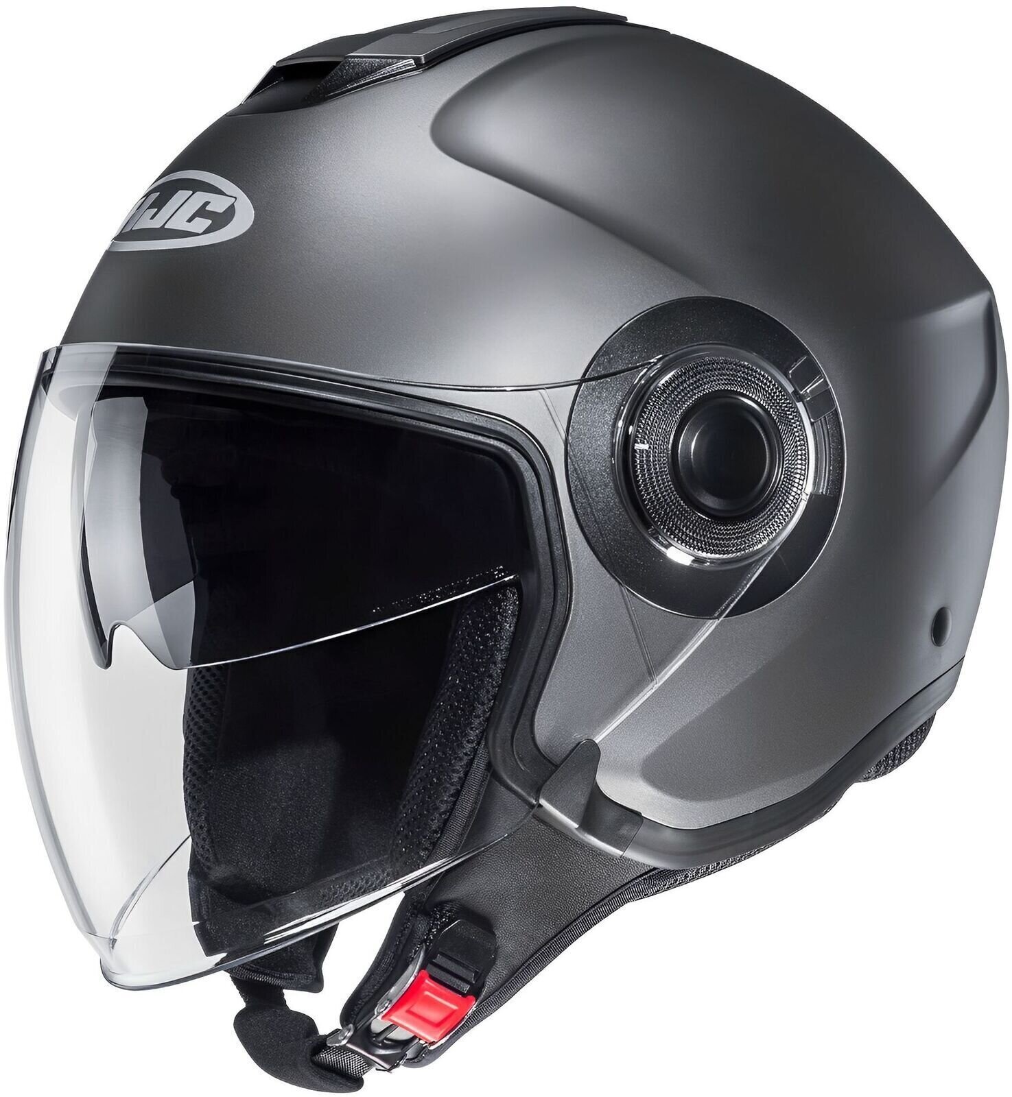 Casco HJC i40N Solid Semi Flat Titanium XS Casco