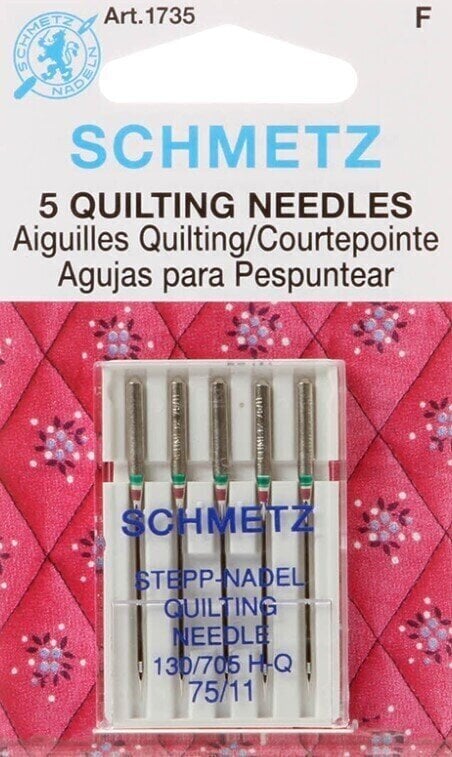 Needles for Sewing Machines Schmetz 130/705 H-Q VMS 75 Single Sewing Needle