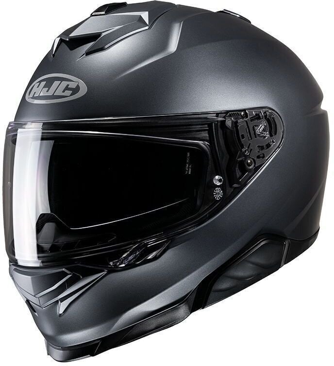 Kask HJC i71 Solid Semi Flat Anthracite XS Kask