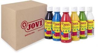 Χρώμα Τέμπερας Jovi Premium Ένα σετ χρωμάτων τέμπερας Mix 6 x 250 ml