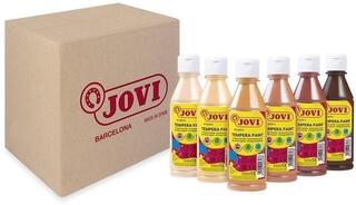 Χρώμα Τέμπερας Jovi Premium Ένα σετ χρωμάτων τέμπερας Body 6 x 250 ml
