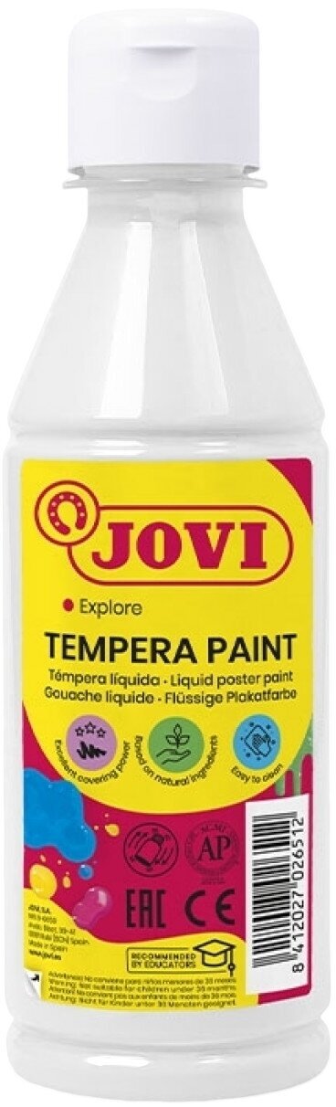 Tinta de têmpera Jovi Tempera Paint 250 ml White