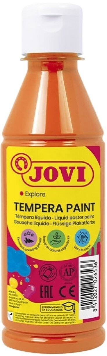 Peinture tempera
 Jovi Peinture à la détrempe 250 ml Orange