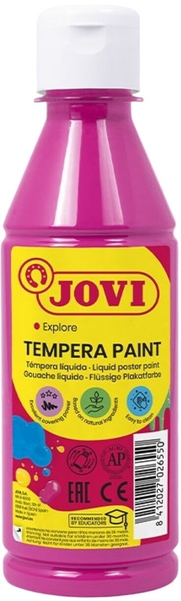Temperamaling Jovi Tempera Paint 250 ml Pink