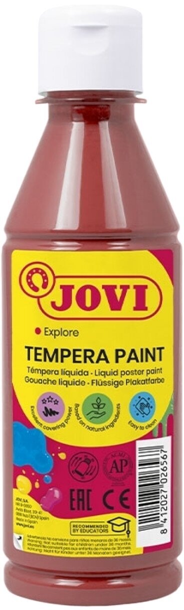 Tempera Paint Jovi Premium Tempera Brown 250 ml 1 pc