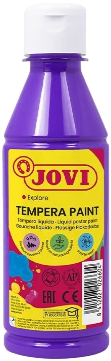 Tinta de têmpera Jovi Tempera Paint 250 ml Purple