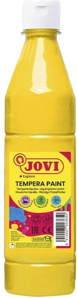 Χρώμα Τέμπερας Jovi Premium Tempera Paint Χρώμα τέμπερας Yellow 500 ml 1 τεμ.