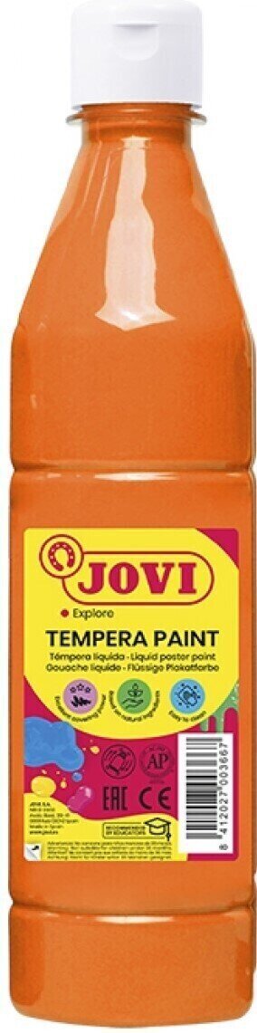 Peinture tempera
 Jovi Premium Tempera Paint Peinture à la détrempe Orange 500 ml 1 pc