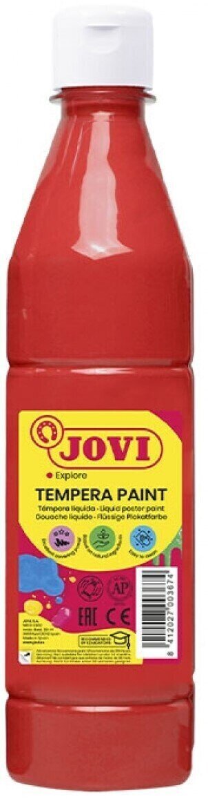 Peinture tempera
 Jovi Premium Tempera Paint Peinture à la détrempe Red 500 ml 1 pc