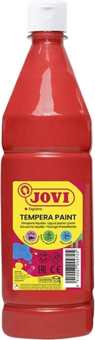 Peinture tempera
 Jovi Premium Tempera Paint Peinture à la détrempe Red 1000 ml 1 pc