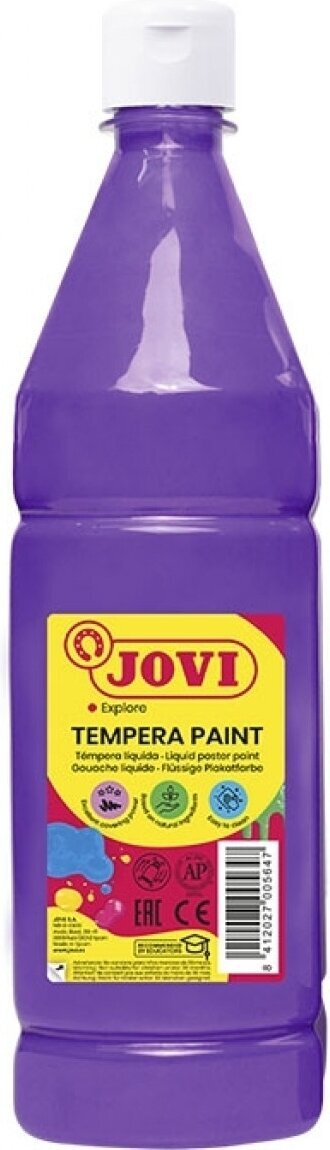 Χρώμα Τέμπερας Jovi Premium Tempera Paint Χρώμα τέμπερας Purple 1000 ml 1 τεμ.