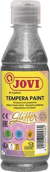 Temperamaling Jovi Premium Tempera Paint Glitter Tempera maling Silver 250 ml 1 stk. - 1