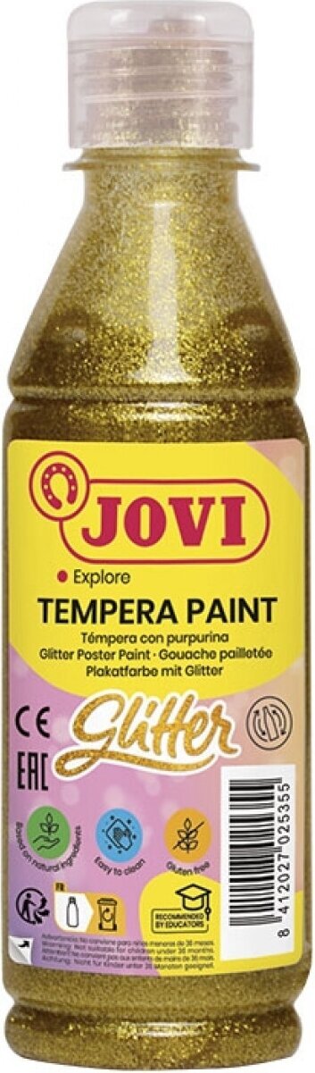 Χρώμα Τέμπερας Jovi Tempera Paint 250 εκατ. Gold