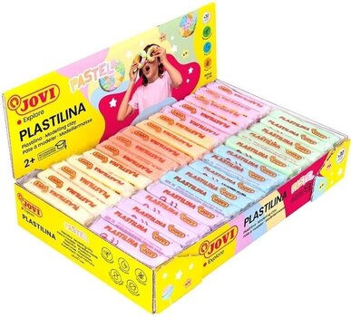 Children's Modelling Clay Jovi Plastilina Children's Modelling Clay Pastel 30 x 50 g - 1