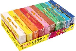 Pasta modellabile per bambini Jovi Plastilina Pasta modellabile per bambini 10 x 150 g