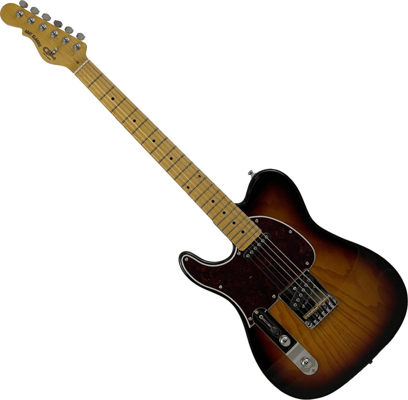 Elektrische gitaar G&L Tribute ASAT Classic LH 3-Tone Sunburst
