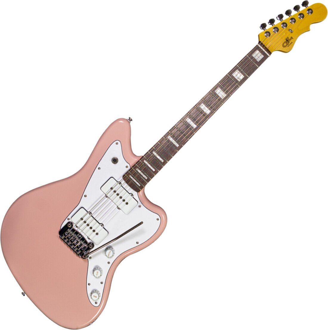 Guitare électrique G&L Tribute Doheny Shell Pink