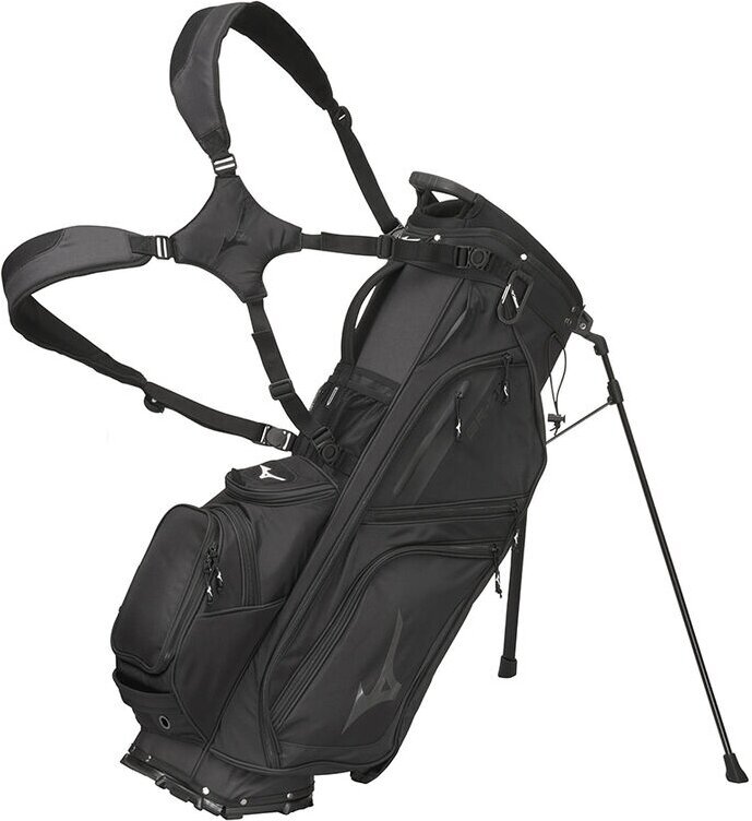 Golftaske Mizuno BR-DX Stand Bag Black/Black Golftaske