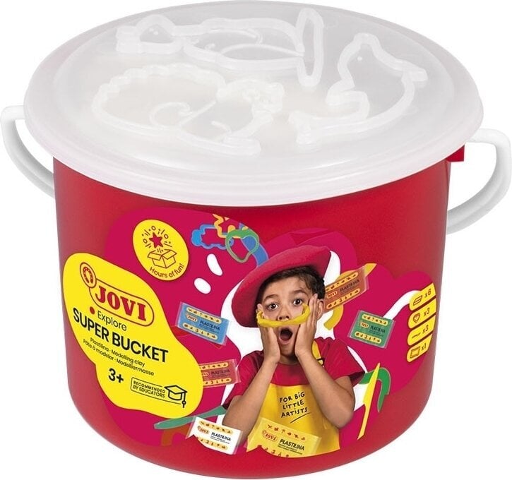 Boetseerklei voor kinderen Jovi Boetseerklei voor kinderen Mix 6 x 50 g