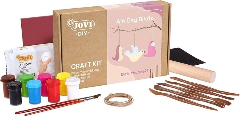 Self-Drying Clay Jovi Kraft Set Self-Drying Clay Mix Birds