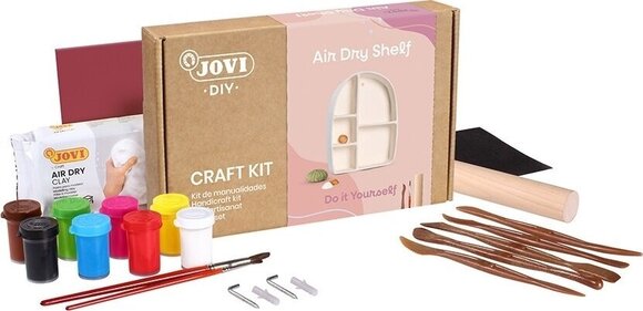 Argilă cu uscare la aer Jovi Kraft Set Mix Shelves - 1