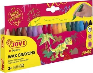 Voks Jovi Jumbo Wax Crayons Voks 18 Stk. (Kun pakket ud)