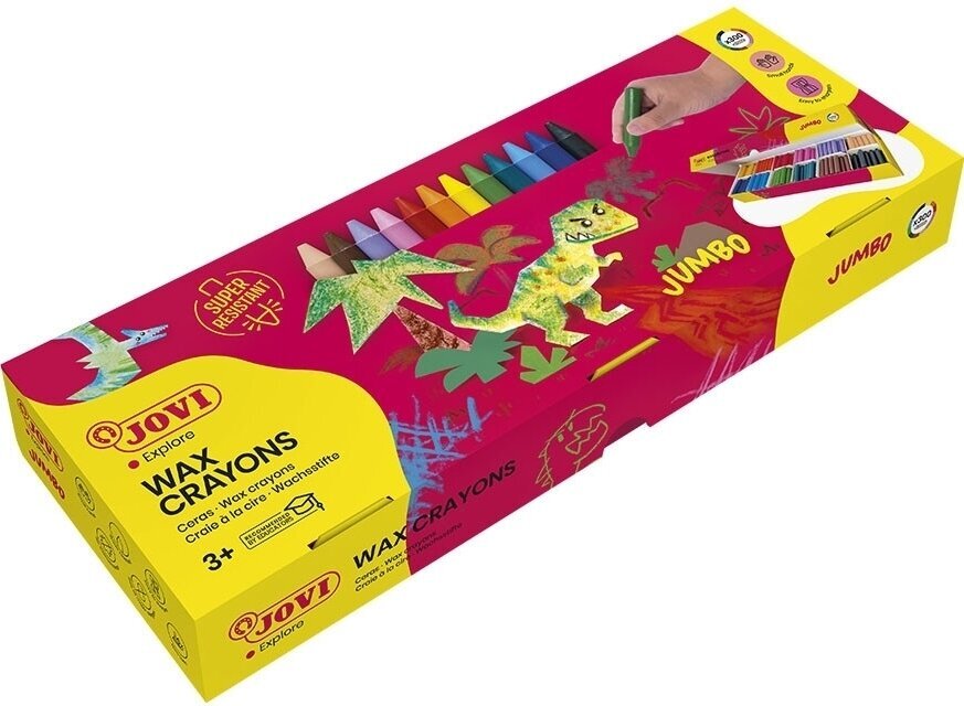 Zsírkréta Jovi Jumbo Wax Crayons Zsírkréta 300 Colours