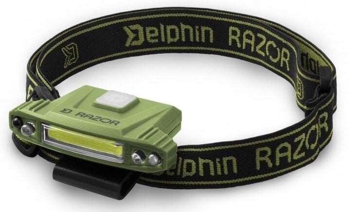 Ribiška razsvetljava / Naglavna svetilka Delphin RAZOR USB UC