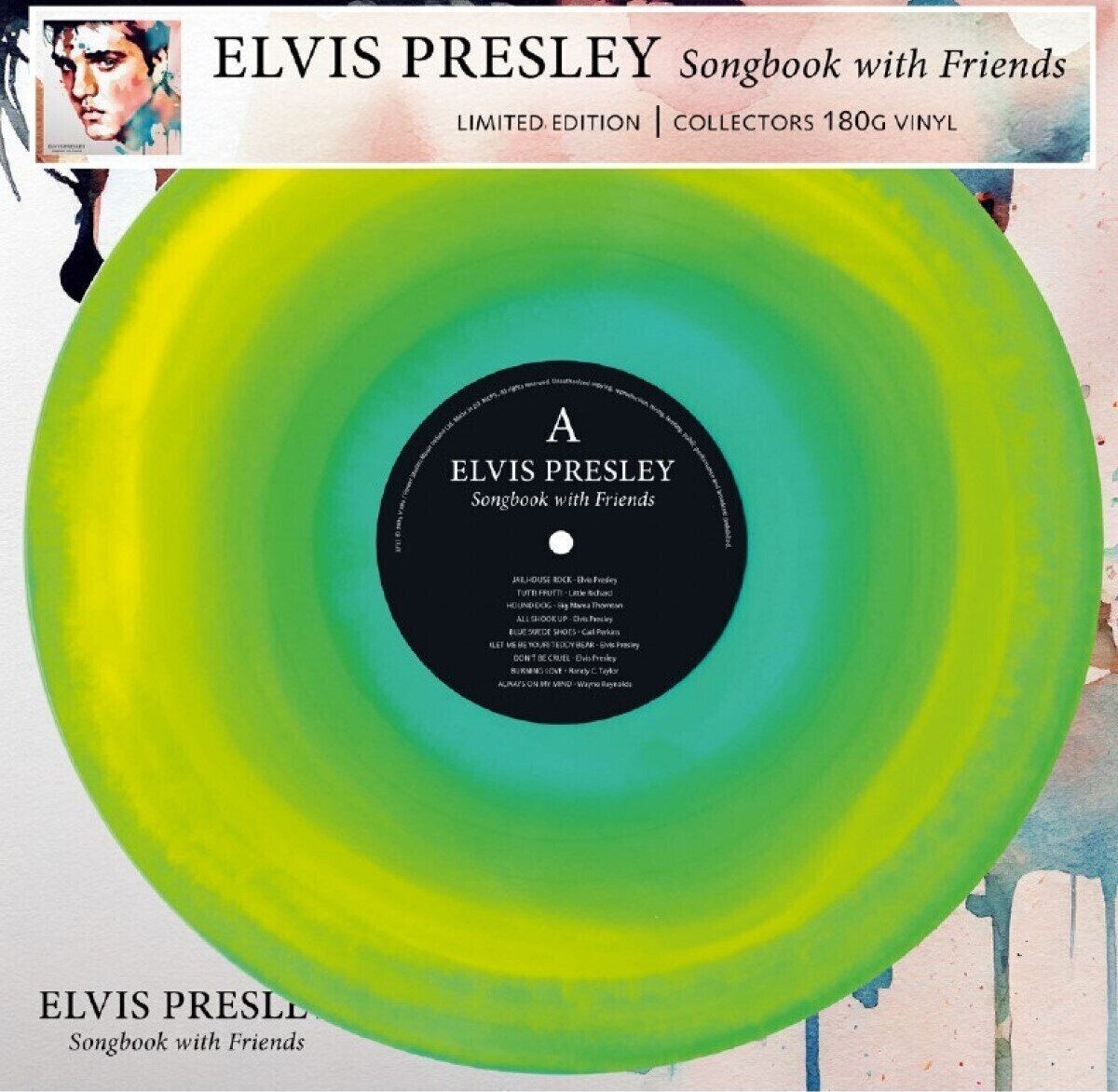 Vinyl Record Elvis Presley - Songbook With Friends (Marbled Coloured) (LP)