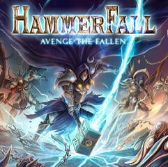 Disco de vinil Hammerfall - Avenge The Fallen (Gatefold Sleeve) (Gold Coloured) (LP) (Apenas desembalado)