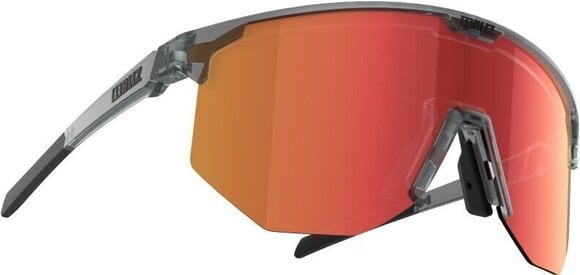 Cyklistické brýle Bliz Hero 52310-84 Transparent Dark Grey/Brown w Red Multi Cyklistické brýle - 1