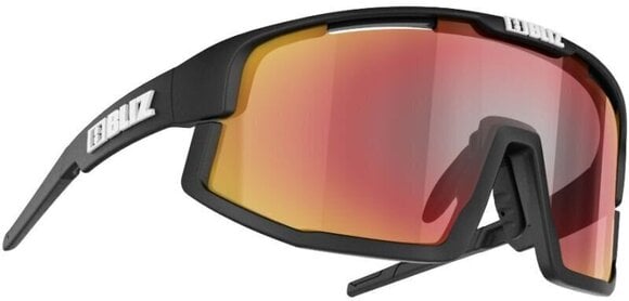 Cycling Glasses Bliz Vision 52001-14 Matt Black/Brown w Red Multi plus Spare Jawbone White Cycling Glasses - 1