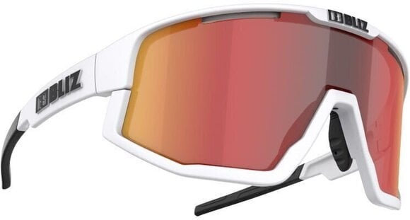 Kerékpáros szemüveg Bliz Fusion 52105-00 Matt White/Smoke w Red Multi plus Spare Jawbone Black Kerékpáros szemüveg - 1