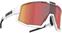 Cycling Glasses Bliz Fusion 52105-00 Matt White/Smoke w Red Multi plus Spare Jawbone Black Cycling Glasses