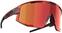 Okulary rowerowe Bliz Fusion 52305-44 Transparent Red/Brown w Red Multi plus Spare Jawbone Transparent Black Okulary rowerowe