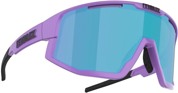 Cycling Glasses Bliz Fusion 52405-43 Matt Purple/Brown w Blue Multi Cycling Glasses - 1