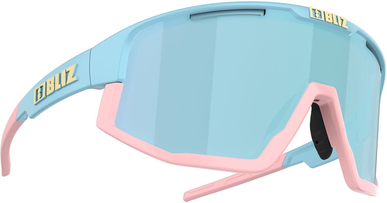Cycling Glasses Bliz Fusion 52405-33 Pastel Blue/Smoke w Ice Blue Multi Cycling Glasses